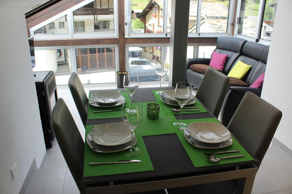 Haus Dorf 7 Lägenhet Saas-Grund Exteriör bild